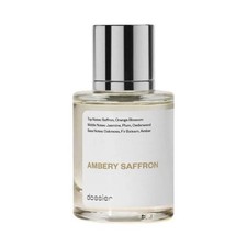 Dossier Ambery Saffron 1.7 Fl Oz Eau de Parfum InspireBaccarat Rouge 540,Unisex