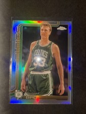 2025-26 Topps Chrome Larry Bird Celtics: Refractor Parallel