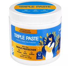 Triple Paste Diaper Rash Cream Hypoallergenic Medicated Ointment for Babies 10oz