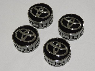 Toyota Aqua 50 Prius Genuine Wheel Center Cap Black Lot of 4 TOYOTA PRIUS AQUA