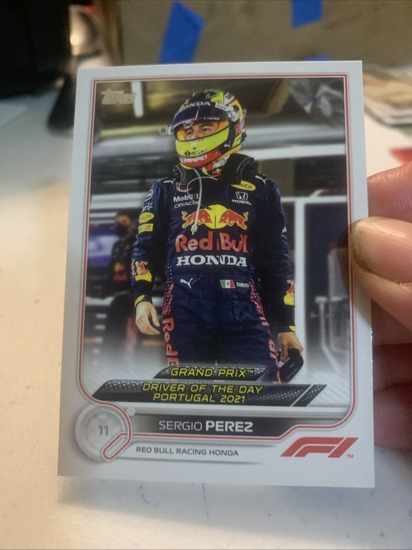 2022 Topps Formula 1 - Grand Prix Driver of the Day Sergio Perez #175