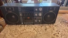 Vintage FISHER BOOM BOX ph 430k  240-220-120v Works!
