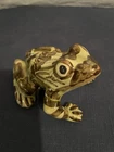 Wonderful Vintage Brush McCoy Garden Frog!!