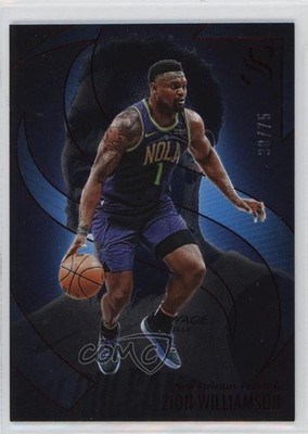 2024-25 Panini Silhouette Red 38/75 Zion Williamson #21 m4w