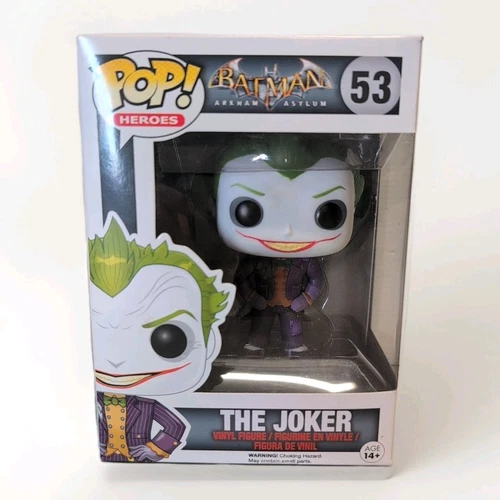 Funko Pop! Vinyl: Batman: Arkham Asylum - The Joker #53