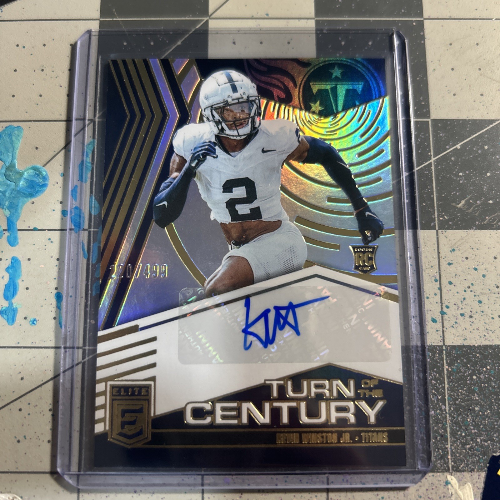 Kevin Winston Panini Donruss Elite Turn of the Century Autographs #TOCKWI Base