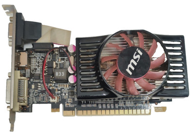 Grafikkarte MSI GeForce GT620, N620GT-MD2GD3/LP, 2GB, DDR3, VGA + HDMI