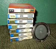 VINTAGE HOYA 52mm CAMERA LENSE FILTERS / 8 FILTERS / ONE IS 55mm
