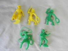 Vintage Tim-Mee Rodeo Cowboys and Cowgirls