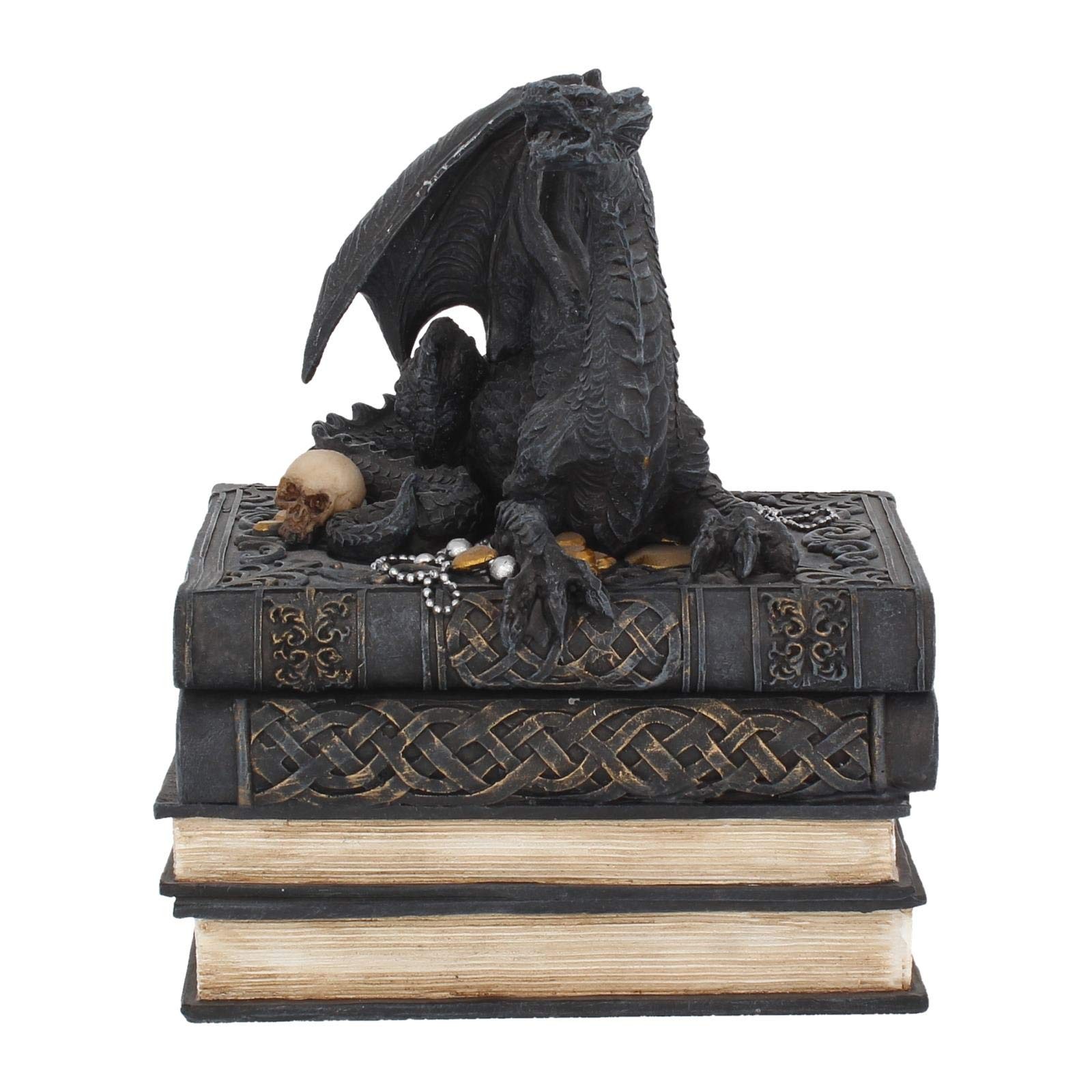 Nemesis Now Secrets Of The Dragon Box 19cm Black
