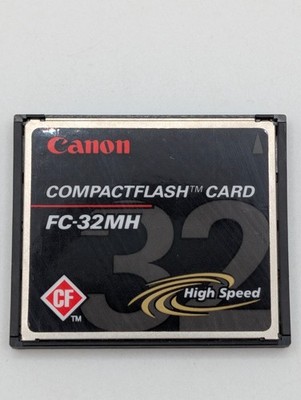 Canon CompactFlash Card FC-32MH   32MB High Speed CF Memory Card