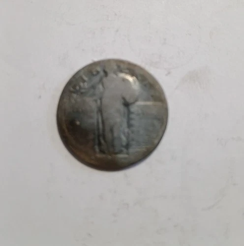 standing liberty quarter no date