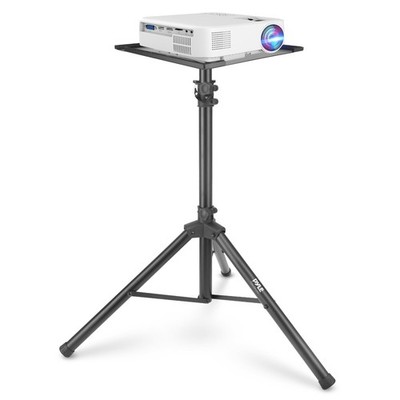 Pyle Projector Stand Tripod, Height Adjustable 28''46'' Portable Laptop and DJ ...