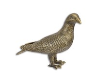 Gusseiserne Figur Einer Taube Replikat Retro Design Dekoration
