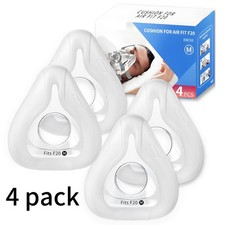 4-Pack Medium Cushion for AirFit F20 Full Face Mask   Silicone Mask Pad