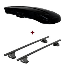 Dachbox Thule Vector Alpine + Dachträger Thule SquareBar für BMW 5er Typ F10 neu