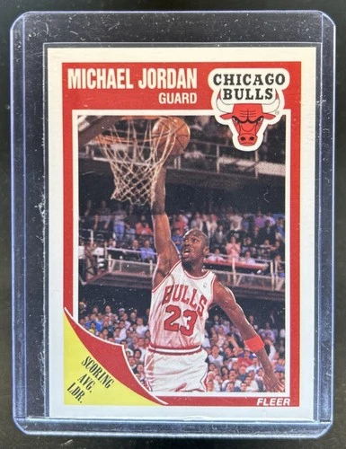 1989-90 Fleer Michael Jordan #21 Bulls
