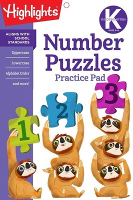 Kindergarten Number Puzzles by Highlights Learning (English) Paperback Book