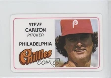 1981 Perma-Graphics/Topps Credit Cards Steve Carlton #125-016 HOF