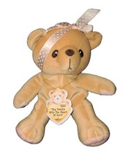 Cherished Teddies Rare TEDDIE WITH A HEART OF GOLD Enesco 516562 Plush Bear