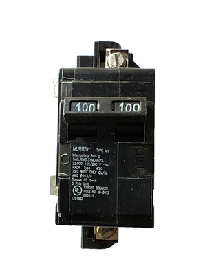 #ad Murray Type M1 2P 100A Main Circuit Breaker Siemens model MBK100A or EQ8681 $35.00
