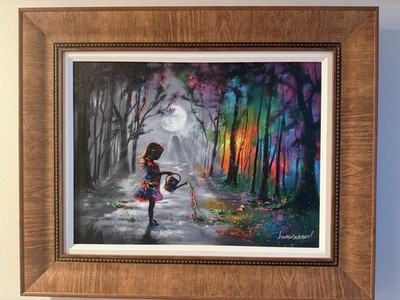 Jim Warren - Let s Brighten Up This World - Embellished Numbered to 200 with COA