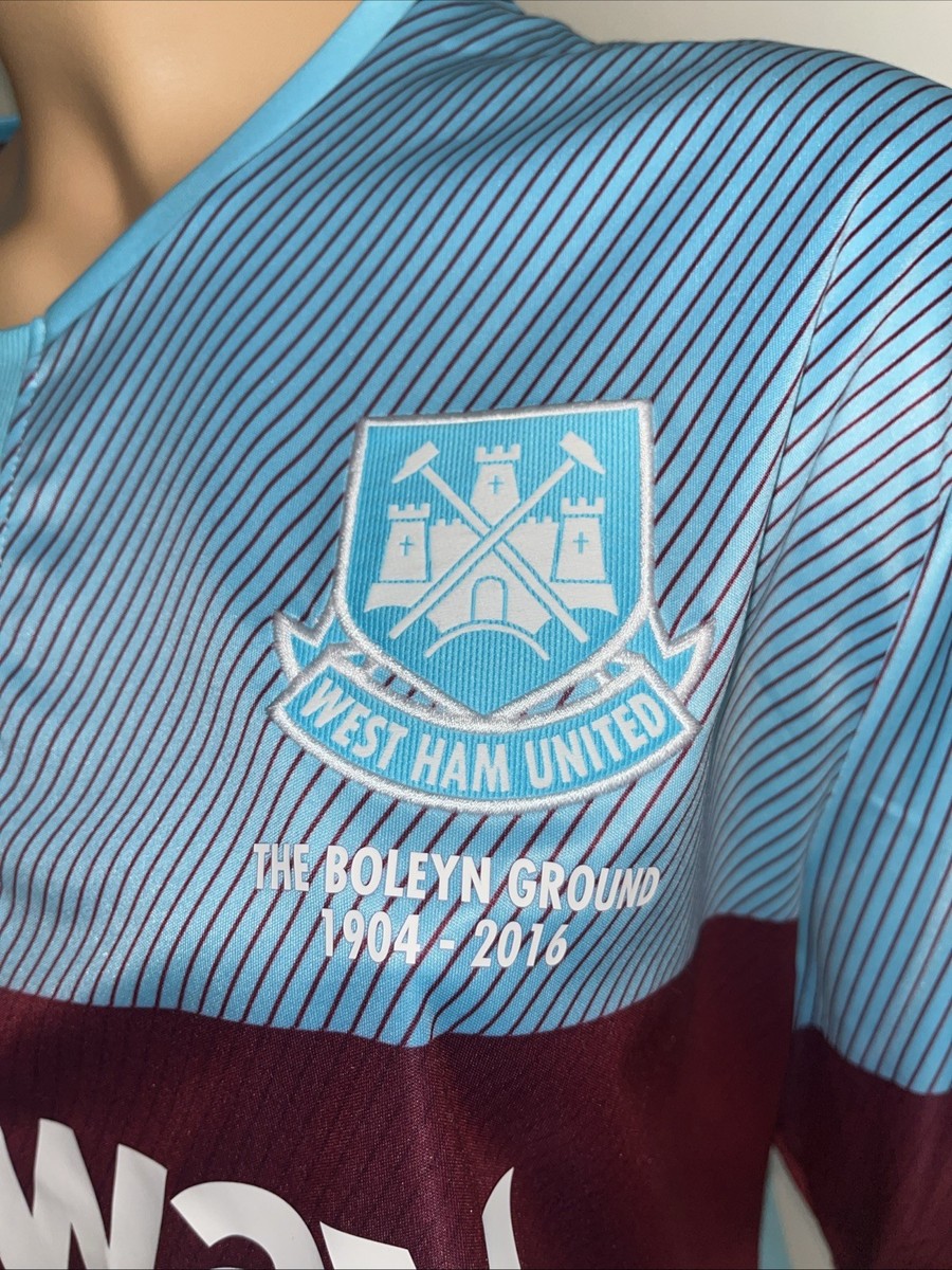 West Ham United Umbro 2015/16 Away Football Soccer Shirt Jersey