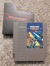 Nintendo NES Bionic Commando Game With Sleeve (Authentic) GREAT