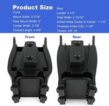 Harley Dyna FXD FXDWG Isolator Motor Mounts F...
