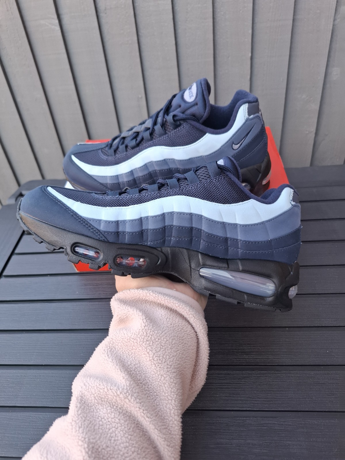 Nike Air Max 95 OG Big Bubble Obsidian Celestine Blue Men’s Size 9.5 UK RRP £175 image 10
