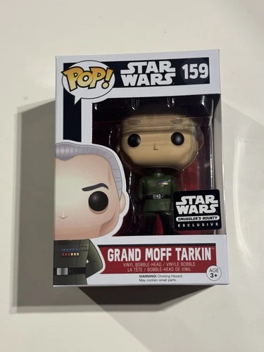 Funko Pop! Star Wars Grand Moff Tarkin Smuggler's Bounty (Exclusive) #159 +case