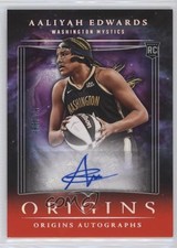 2024 Panini Origins WNBA Red 61/99 Aaliyah Edwards #OA-AEW Auto 3hd