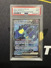 PSA 9 Pokemon Iron Crown Ex 158 Prismatic Evolutions Special Illustration Rare