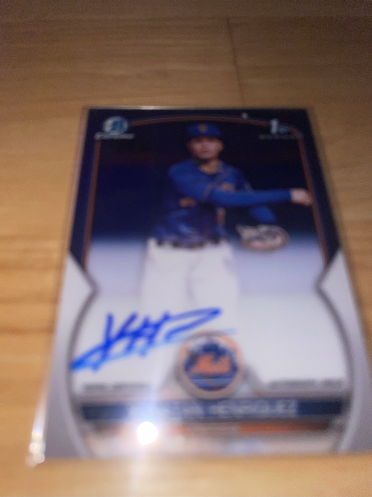 2023 Bowman Chrome - Prospect Autographs Yonatan Henriquez #CPA-YHE (AU, RC)