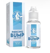 Dr. Piercing Aftercare Keloid Bump Solution Drops 15mL Gentle Saline Formula New