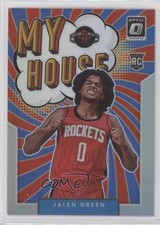 2021-22 Panini Donruss Optic My House Holo Prizm Jalen Green #17 10k7