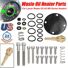 5 Part Tune Up Nozzle Kit For Lanair MX150/200/250/300 Waste Oil Heater Parts US