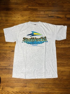 VTG 90s Sea World Cleveland Men s Graphic T Shirt XL Orca