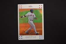 David Ortiz 2007 Topps Chrome White Refractor /660 Boston Red Sox #136 Parallel