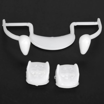 Retractable Teeth Fangs False Tooth For Halloween Costume Cosplay Party Deco SET