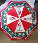 Vintage 1996 Atlanta Olympics Coca-Cola Umbrella Torch Relay Flag Collectible