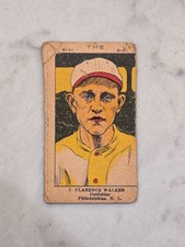 Clarence Tilly Walker 1923 Little Wonder W515-2 Strip Card #7 Phillies Hand Cut