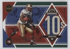 2022 Panini Legacy Decade of Dominance Green /100 Frank Gore #DD-18 3hd