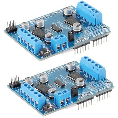 2 Pack L293D DC Stepper Motor Control Shield Servo Driver Expansion Board Mod...