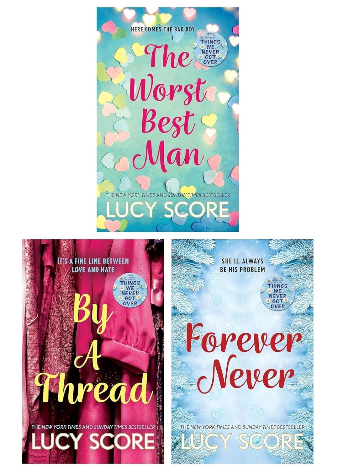 Lucy Score Knockemout Series 2 Books Collection Set Things We Never Got Over - Image 4