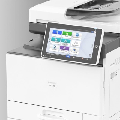 Ricoh IM C300 Color Copier/MFD Used Meter Read Below 10K, Free