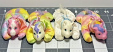 Vintage Pony Surprise Lot of 4 Babies Plush Tie Dye Replacement 5"