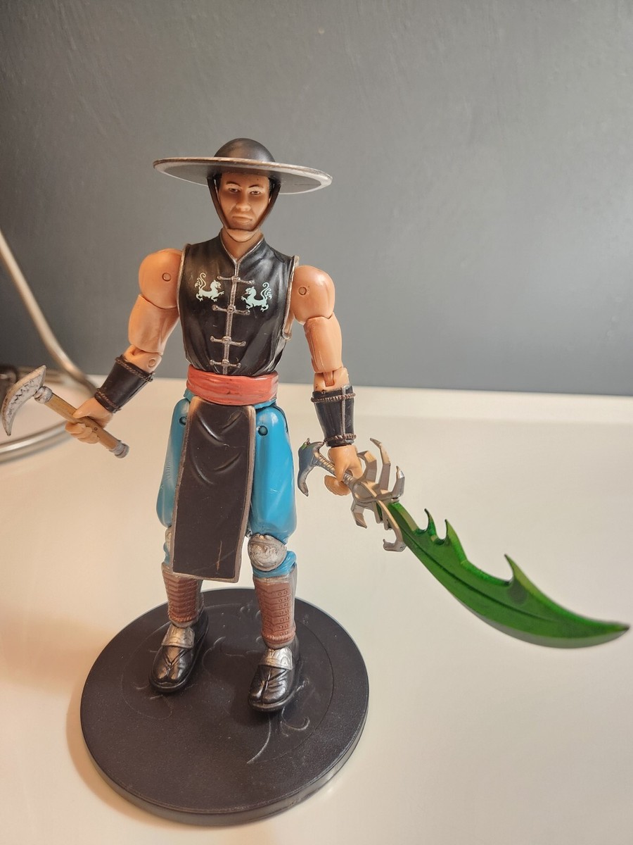 モータルコンバット Kung Lao フィギュア Mortal Kombat Shaolin Monks Kung Lao & Liu Kang Figures Midway
