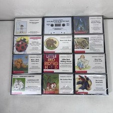 12 Scholastic Audiobook Cassette Tapes Read A...