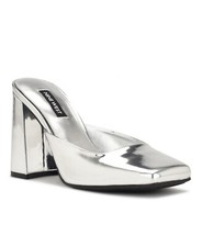 Nine West Womens Yogi Retro Dress Slide Mules